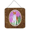 Micasa Basenji Aluminium Metal Wall Or Door Hanging Prints MI233551